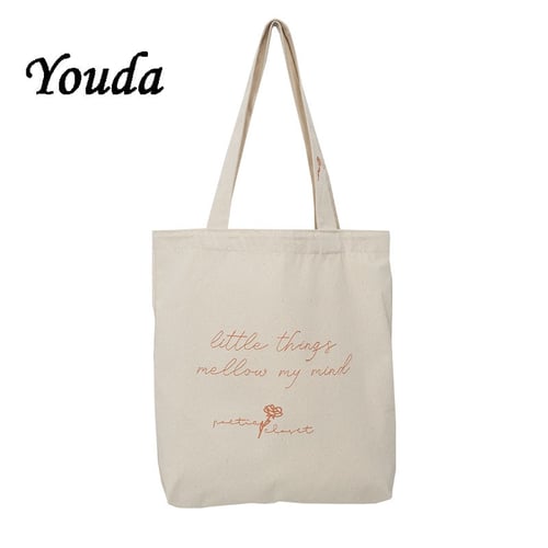Canvas bag 2019 NEW Korean students in Tide large capacity SHOPPING BAG 