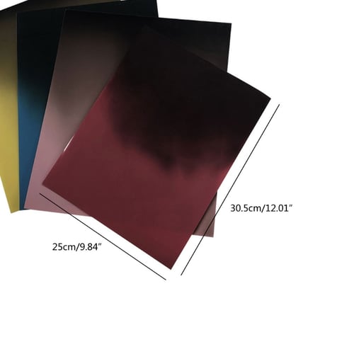 Details about   Heat Sensitive Color Changing Heat Transfer Vinyl  HTV T-Shirt Press Paper Sheet 