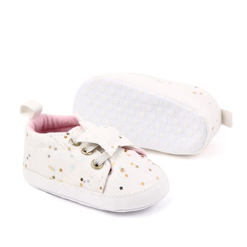 Newborn Baby Boy Girl Pram Shoes Infant Sneakers Toddler PreWalker Trainers 0-18 
