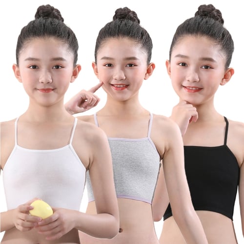 Mingfa Sling Vest Tank Children Underclothes Sport Undies Clothes Girls Teen Kids Girls Underwear Bra 