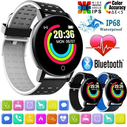 1.3inch Color Screen Smart Bracelet Waterproof Sport Smart Watch Heart Rate  Blood Pressure Sleep Fitness Wristband Pedometer Call SMS Sedenetary  Reminder Activity Tracker Smartband For IOS Android - buy 1.3inch Color  Screen