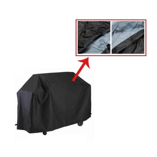 BBQ Gas Grill Cover 57" Waterproof Outdoor Heavy Duty UV Gas Charcoal Protection 