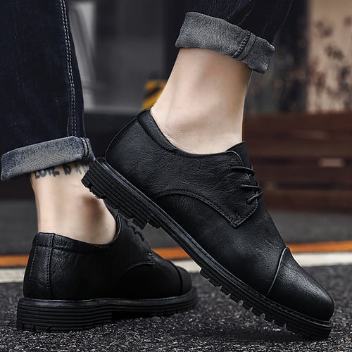 2019 Autumn New Men Shoes Classic Men Dress Shoes Leather Wedding Shoes Men  Formal Flats Business Sneakers - buy 2019 Autumn New Men Shoes Classic Men Dress  Shoes Leather Wedding Shoes Men