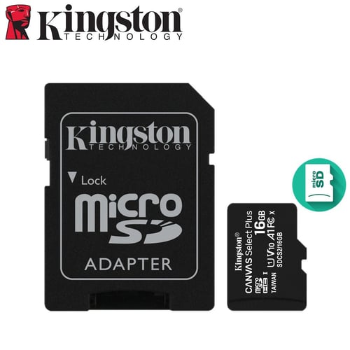 Карта памяти kingston canvas select plus 64 гб sdcs2 64gb