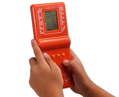 Game Childhood Classic Brick Lcd Electronic Toy Handheld Arcade Fun Gift Child 