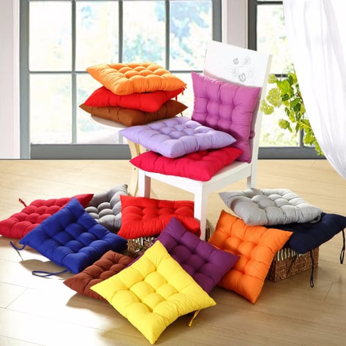 Home Decor Chair Seat Pad Garden Dining Cushion Kitchen Soft Office Patio Pillow 