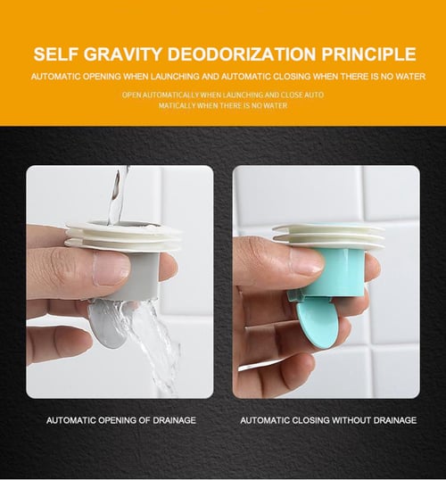 Floor Drain Sewer Pipe Deodorant Sealing Ring Deodorant Silicone Core Anti-Odor 