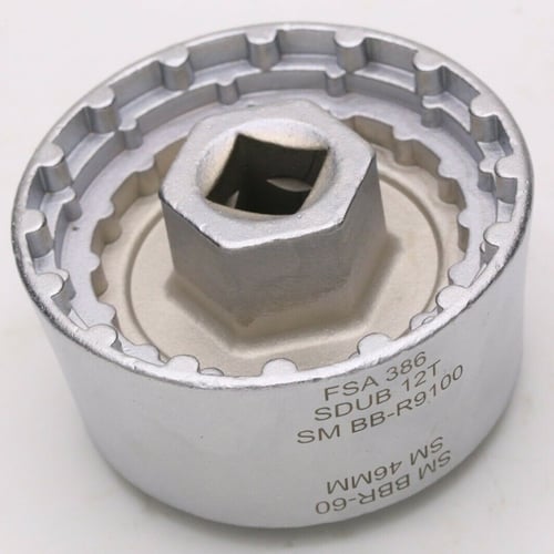 5 in 1 Metal Bottom Bracket Cup Tool for Shimano BB9000 BBR60 DUB BSA30 FSA386 