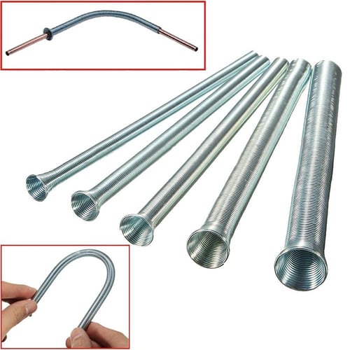 5 Spring Pipe Bender Curve Length Spring Tube Bender 1/4" 1/2" 5/16" 3/8" 5/8" 
