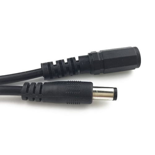 1M DC Power Male to Female Barrel Plug Connector Extension Cable 5.5mm x 2.1mm 