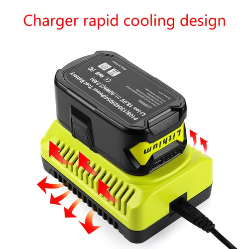 3A 12v  18v Battery Charger for Ryobi P117 Rechargeable Battery Power  Tool Ni-cd Ni-mh Li-ion P110, P111, P107 - buy 3A 12v  18v Battery  Charger for Ryobi P117 Rechargeable Battery