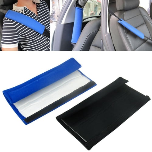 2pcs Cover Shoulder Harness Safety Seat Belt Pad Soft BackPack Car Baby Strap 
