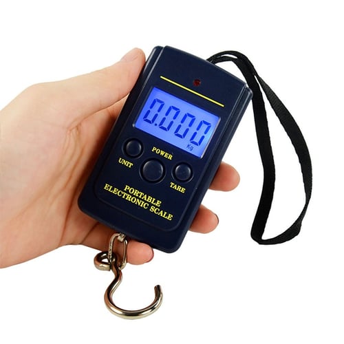 1PC Electronic Scale For Hand Luggage 50kg/10g, Portable Scale, Digital  Hook Scale, Kitchen Electronic Scale ,Portable Luggage Scale Digital  Precise Mini Hanging Scale Electronic Weight Scale For Travel Household  Outdoor Weighing(not Including