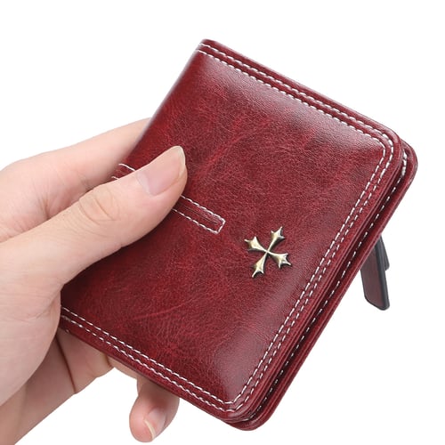 Fashion Leather Wallet Men Luxury Slim Coin Purse Business Foldable Wallet  Man Card Holder Pocket Clutch Male Handbags Tote Bag - China Ladies Bag and  Luxury Handbag price