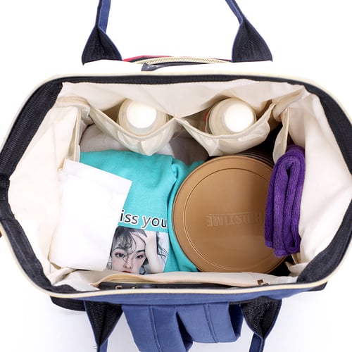 Baby Diaper Nappy Changing Mummy Bag Large Rucksack Hospital Maternity Backpack 
