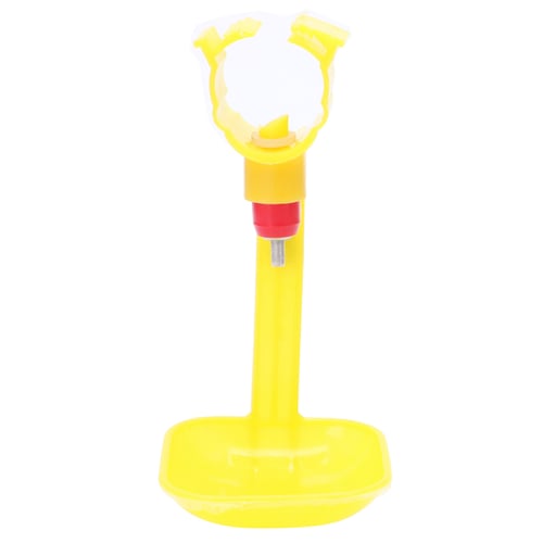 Poultry Chicken Hanging Duck Drinking Water Nipple Drinker Feeder With Cups 