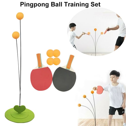 100cm Soft Shaft Elasticity Table Tennis Trainer Ping-Pong Training Toy Machine 