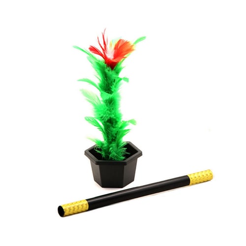 Comedy Magic Wand To Flower Magic Trick Kid Show Prop Toys Kid  BE 