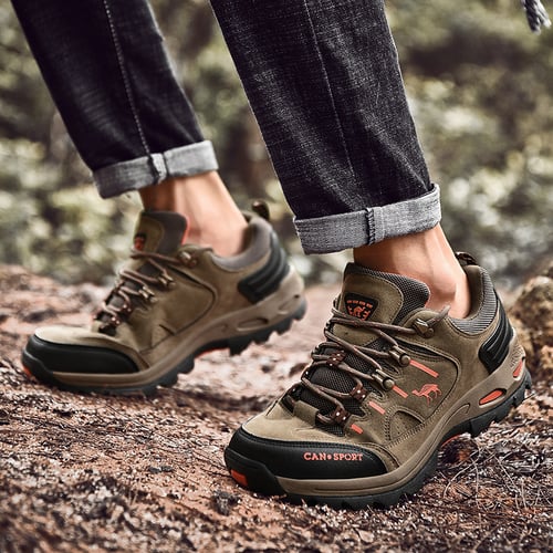 Nubuck Suede Leather Hiking Shoes Men Trekking Sneakers Women Non Slip  Climbing Tactical Outdoor Shoes Durable Waterproof Shoes - buy Nubuck Suede  Leather Hiking Shoes Men Trekking Sneakers Women Non Slip Climbing