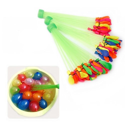 Fast Fill Magic Water Balloons Self Tying Sealing Balloon Bombs Summer Toys 111p 