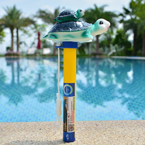 Floating Thermometer For Swimming Pool Pond Hot Tub Water Duck Turtle Whale Fish 