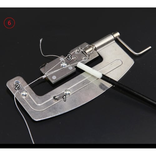 Outdoor Semi-automatic Stainless Steel Fishing Tier for Lure hook devicesCY 