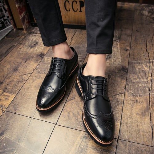 2020 Men Dress Shoes Leather Fashion Derby Shoes Classic Casual Business  Wedding Footwear Lace-up British Style Male Formal Shoe - buy 2020 Men  Dress Shoes Leather Fashion Derby Shoes Classic Casual Business