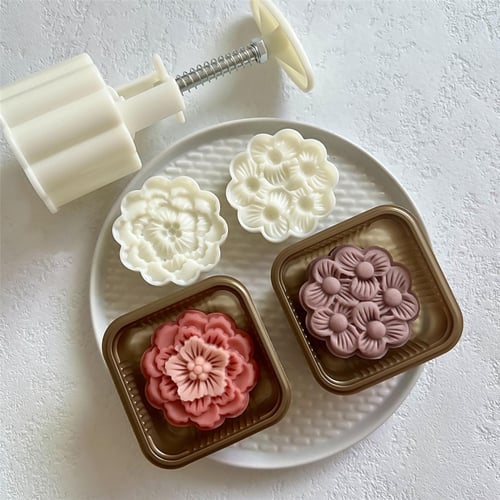 Mooncake Stamps Diy Baking Gadgets Kitchen Accessories For Mid