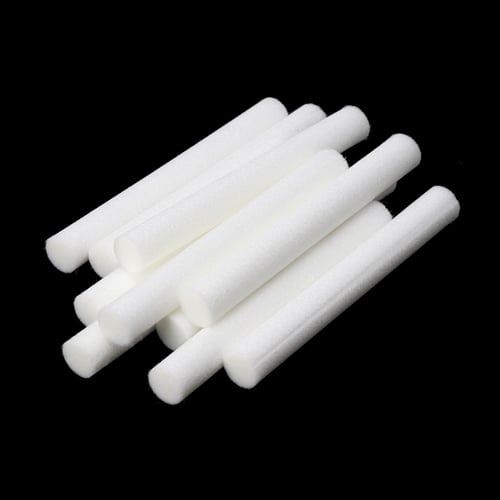 10Pcs 7mmx115mm Humidifiers Filters Cotton Swab for Humidifier Aroma Diffuser 