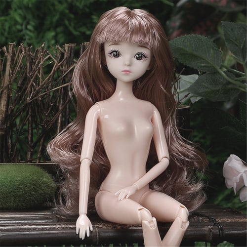 30cm Fashion Doll Toys for Girls 1/6 BJD 3D muñeca articulada make up eyes kawa 