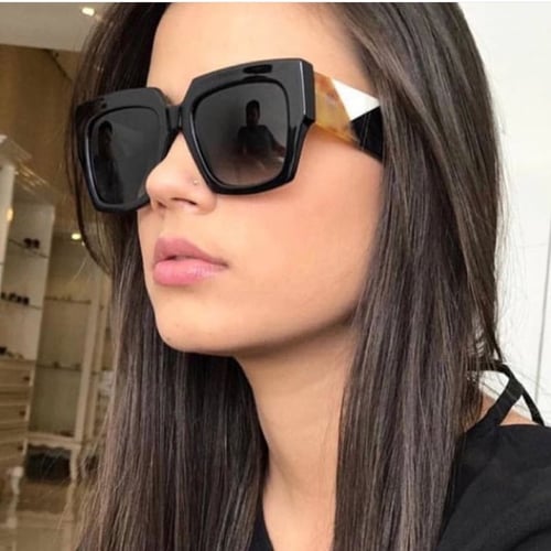 Oversized Sunglasses Men Luxury Brand Designer Glasses Men/Women Vintage Punk Eyewear Men Mirror Gafas de Sol Mujer