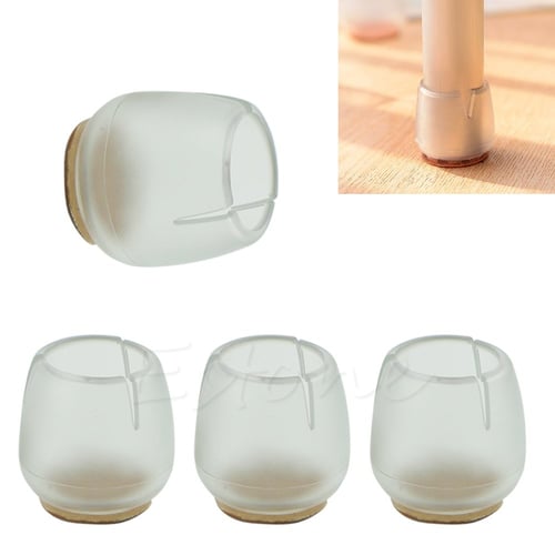 Chair Leg Round Cap Rubber Feet Protector Pads Furniture Table Covers Bottom 