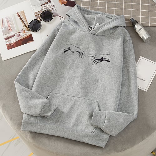 Winter Skuggnas Creation Hands Line Art Sweatshirts Oversized Hoodie Kawaii  Jumper Outfits Tumblr Gothic Aesthetic Harajuku - buy Winter Skuggnas  Creation Hands Line Art Sweatshirts Oversized Hoodie Kawaii Jumper Outfits  Tumblr Gothic