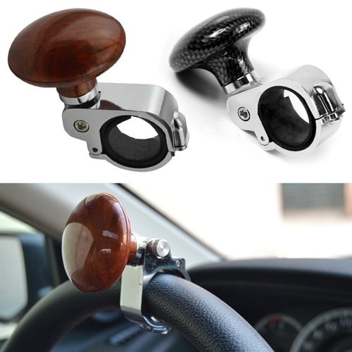 Auto Car Power Steering Wheel Ball Suicide Spinner Handle Knob Booster Retro 