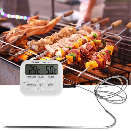 Electronic Digital Meat Food Thermometer Cooking Food Kitchen BBQ
