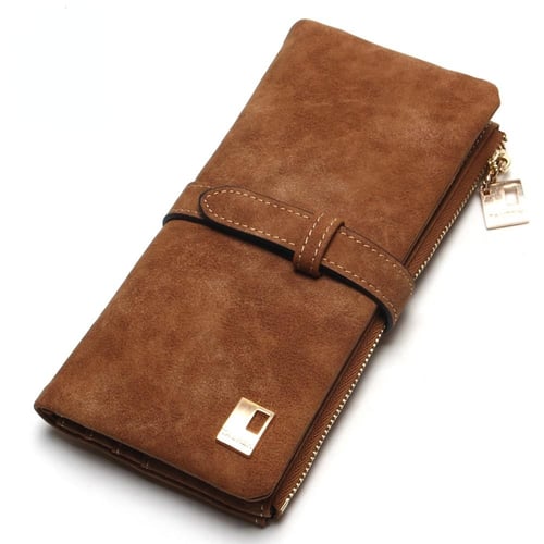 Women Long Wallets Double Zipper Clutches Purse Big Letter Fashion Wristlet  Wallet Phone Portfel Damski Card Holder Lady Wallets