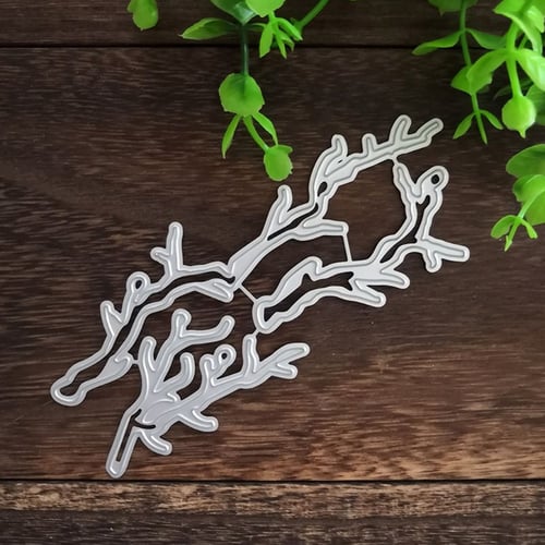 Carbon Steel Cartoon Tree Branches Cutting Embossing Stencil Template Mold Diy Paper Art Craft Sbook Bookmark Card Decor