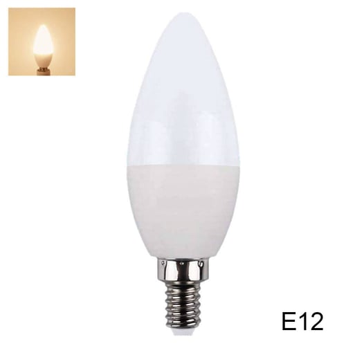 RGB E14 E12 Color Changing LED Light Bulbs Remote Control Energy Saving Lamps 3W 