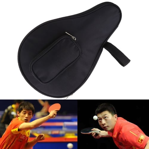 Quality Table Tennis Racket Case  Pong Paddle Bag Bat Cover Ball Pouch 