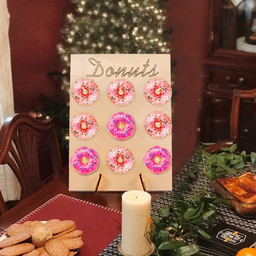 A84 CANDY FERRIS WHEEL v5 donut doughnut wall wedding party table candy carts 