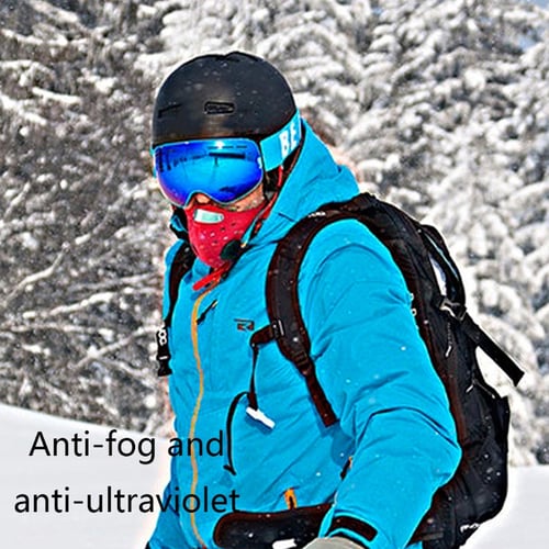 Benice Snow Skate big spherical Ski Eyewear UV Protection anti-fog ski goggles 