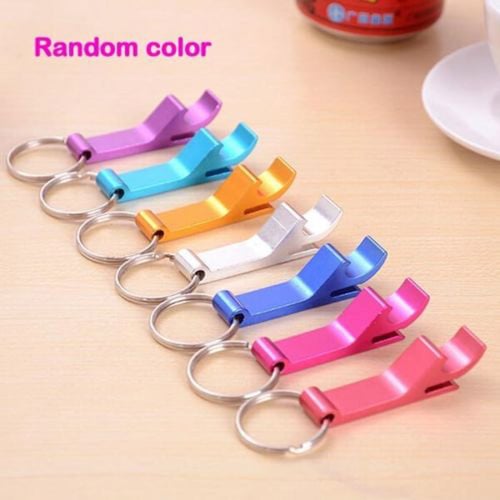3 Pcs Bottle Opener Key Ring Chain Keyring Keychain Metal Beer Bar Tool Claw HOT 