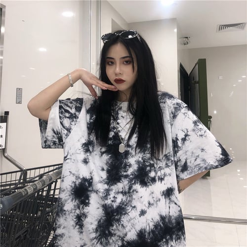 woman tshirts harajuku tops Tie dye hip hop kpop oversized ropa mujer t  shirt aesthetic vintage graphic Couple t shirts clothes - buy woman tshirts  harajuku tops Tie dye hip hop kpop