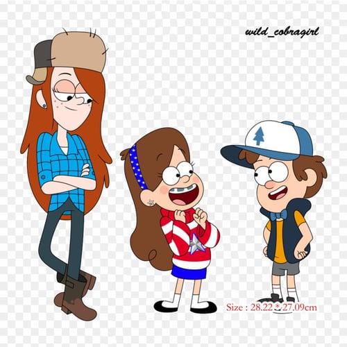 Mabel Y Dipper Y Wendy Dipper Pines Mabel Pines Iron on Heat Transfer ...