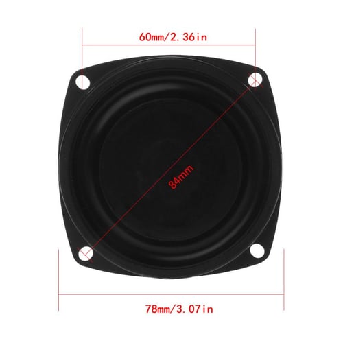 2PCS 3686/6085/5065 Rubber Vibration Membrane Bass Passive Radiator Film Plate 