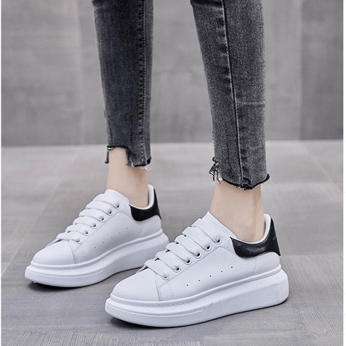 2022 Spring New White Shoes for Women Sneakers Lace-up Casual Lady Shoe  Women Fashion Platform Sports Shoes Zapatos De Mujer - buy 2022 Spring New  White Shoes for Women Sneakers Lace-up Casual