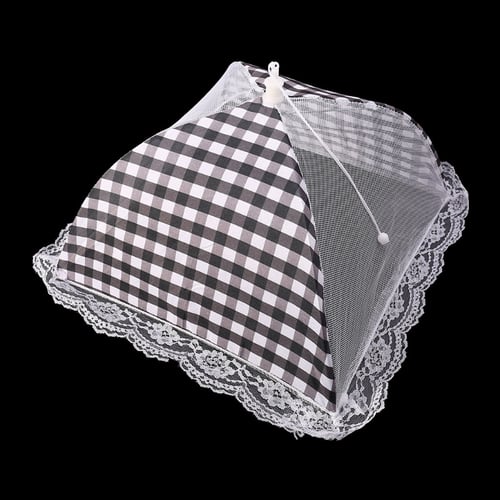 Foldable Food Umbrella Cover Picnic Kitchen Mesh Fly Mosquito Wasp Insect Net 