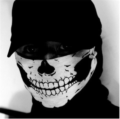 Skeleton Ghost Skull Face Cover Balaclava Costume Halloween Cosplay Stylish 2020 