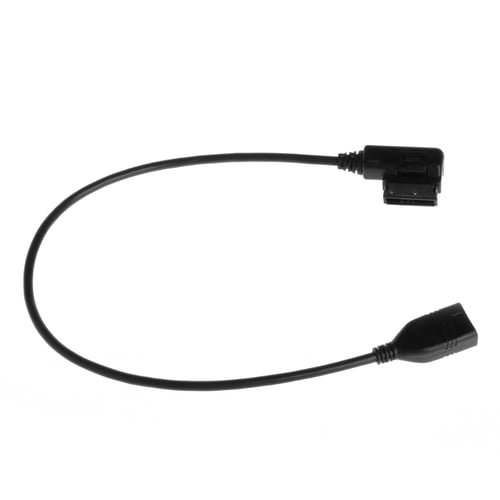 Music Interface AMI MMI to 3.5mm Audio AUX Adapter Cable f Audi Q5 Q8 Q7 A4L A6L 