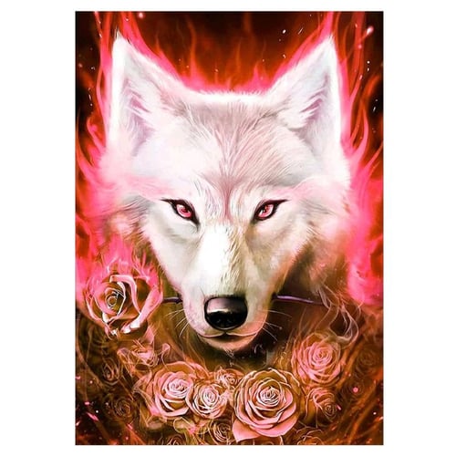 5d Diamond Painting Kits For Adults, 5d Diamond Art Kits Adults Fox, Full  Drill Diamond Painting Kits Animal Gem Painting For Home Decor 30x40 Cm